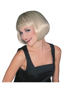 Supermodel 1980s Blonde Adult Wig - Accessory