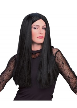 Morticia Adult Wig Addams Family - Accessory