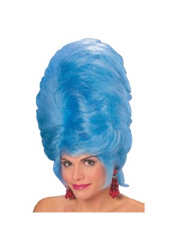 Beehive Blue Wig 1960s - Accessory