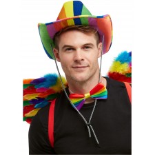 Rainbow Stetson Hat for Adult