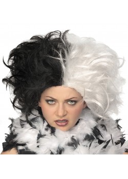 Miss Spot Adult Wig 101 Dalmatians - Accessory