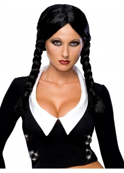 Wednesday Wig for Adult Addams Family