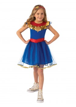 Captain Marvel Tutu Dress Child Costume