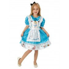 Alice In Wonderland Deluxe with Printed Border Child Costume