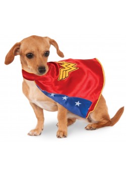 Wonder Woman Cape Pet Costume