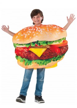 Burger Child Costume - Size Std