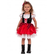 Sweet Pirate Girl's Costume