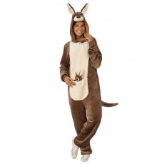Kangaroo Furry Onesie Adult Costume Animals
