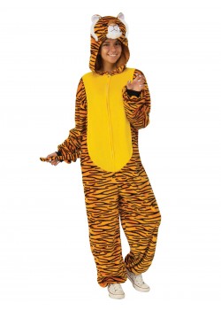 Tiger Animals Furry Onesie Adult Costume