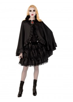 Black Adult Cape Witches - Accessory