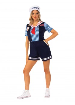 Robin Scoops Ahoy Costume - Stranger Things for Adult