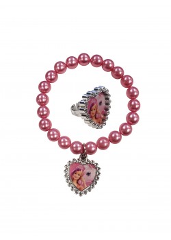 Barbie Bracelet And Ring Set for Child