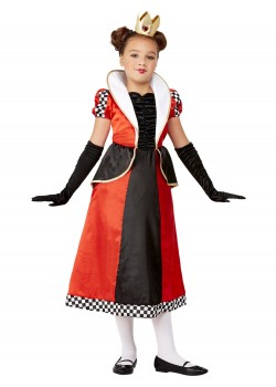 Queen Of Hearts Deluxe Child Costume