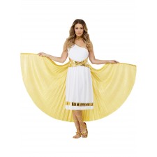 Gold Grecian Cape Deluxe for Adult