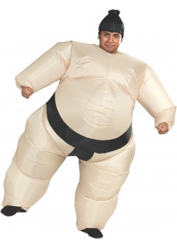Sumo Inflatable Adult Costume Japanese