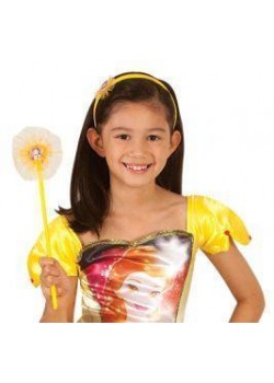 Belle The Beauty & The Beast Headband And Wand for Child - Accessory
