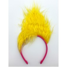 Viva Trolls 3 - Headband With Attached Hair Viva Trolls 3 - Headband With Attached Hair