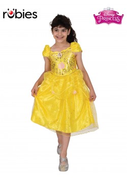 Belle Deluxe Sparkle Child Costume The Beauty & The Beast