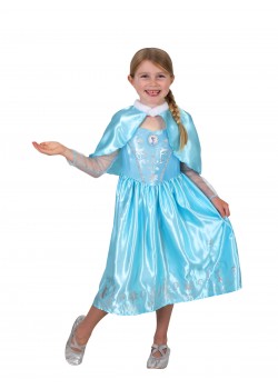 Elsa Deluxe Winter Cloak Child Costume Disney Frozen