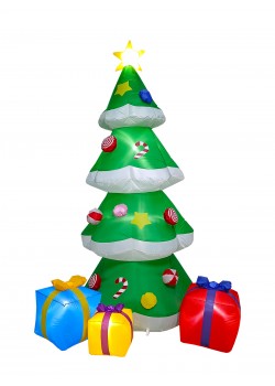 Inflatable Christmas Tree - 8ft Tall