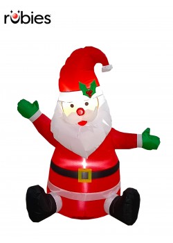 Santa Claus Inflatable - 4ft Tall Christmas