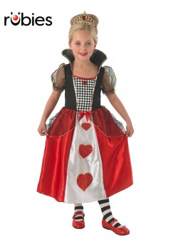 Queen Of Hearts Child Costume Alice In Wonderland
