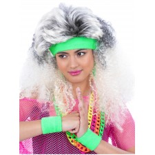 80s Neon Green Sweatbands