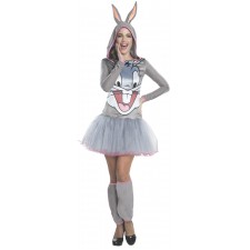 Bugs Bunny Looney Tunes Hooded Tutu Adult Dress