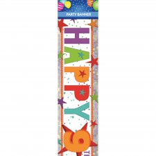 Happy 9th Birthday Banner