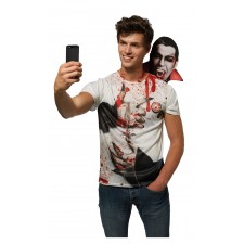 Vampire Halloween Selfie Shocker Adult Costume