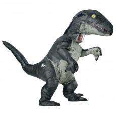 Velociraptor Blue Inflatable Adult Costume Jurassic World