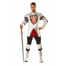 Silver Knight Medieval & Knights Adult Costume