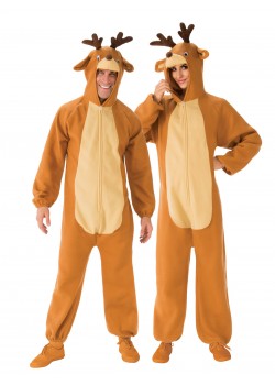 Reindeer Christmas Adult Jumpsuit