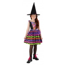 Barbie Witch Colourful Child Costume