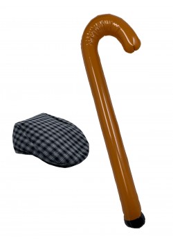 Old Man Child Costume Accessory Set