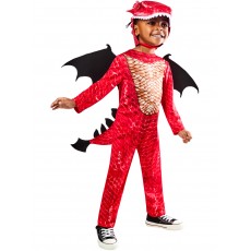 Red Dragon Child Costume