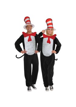 The Cat in the Hat Unisex Adult's Costume Medium