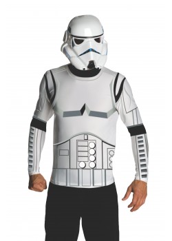 Stormtrooper Classic Costume Top & Adult Mask Star Wars