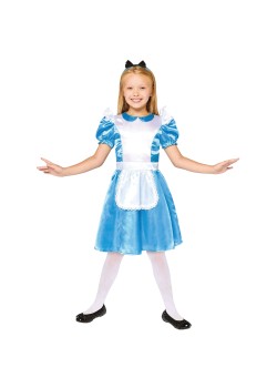 Storybook Alice Girl's Costume 6-8 Years