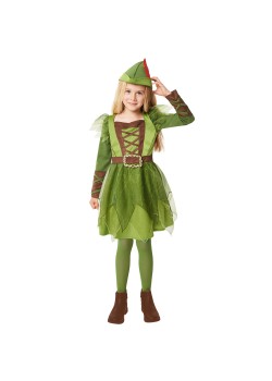 Peter Pan Girl's Costume 6-8 Years