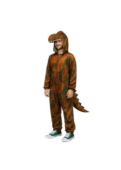 Brown T-Rex Dinosaur Unisex Adult Costumes Medium