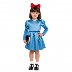 Blue Little Bookworm Girl's Costumes 6-8 Years Blue Little Bookworm Girl's Costumes 6-8 Years