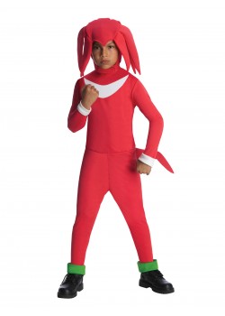 Knuckles 'Sonic The Hedgehog Child Costume Knuckles 'Sonic The Hedgehog Child Costume