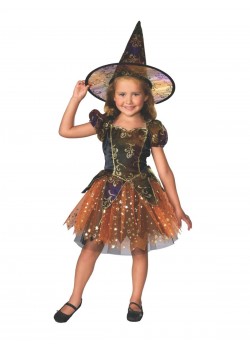 Elegant Witch Child Costume