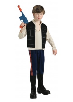 Han Solo Star Wars Deluxe Child Costume Han Solo Star Wars Deluxe Child Costume