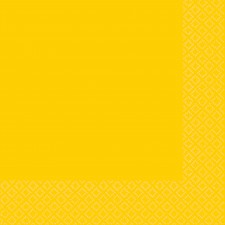 Sunshine Yellow Dinner Napkins 40 pk