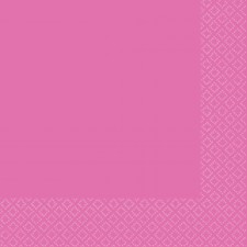 Bright Pink Dinner Napkins 40 pk