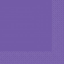 New Purple Dinner Napkins 40 pk