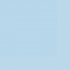Pastel Blue Dinner Napkins 40 pk