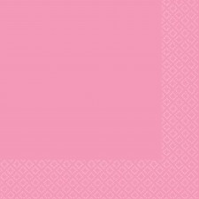 New Pink Dinner Napkins 40 pk